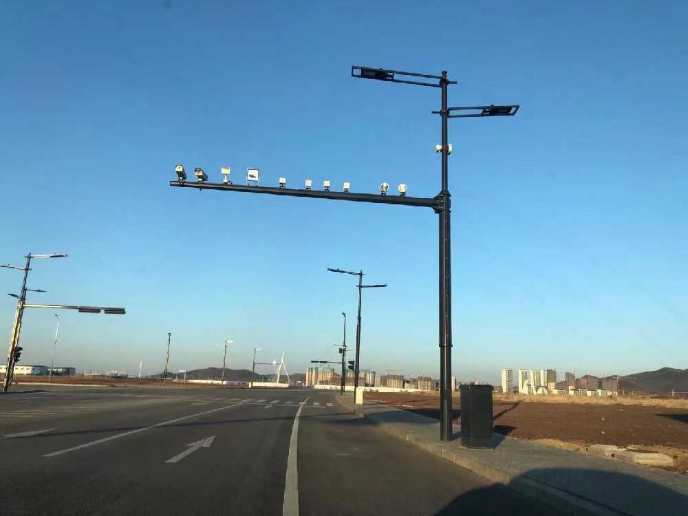 诸暨市黑龙江佳木斯综合路灯杆项目